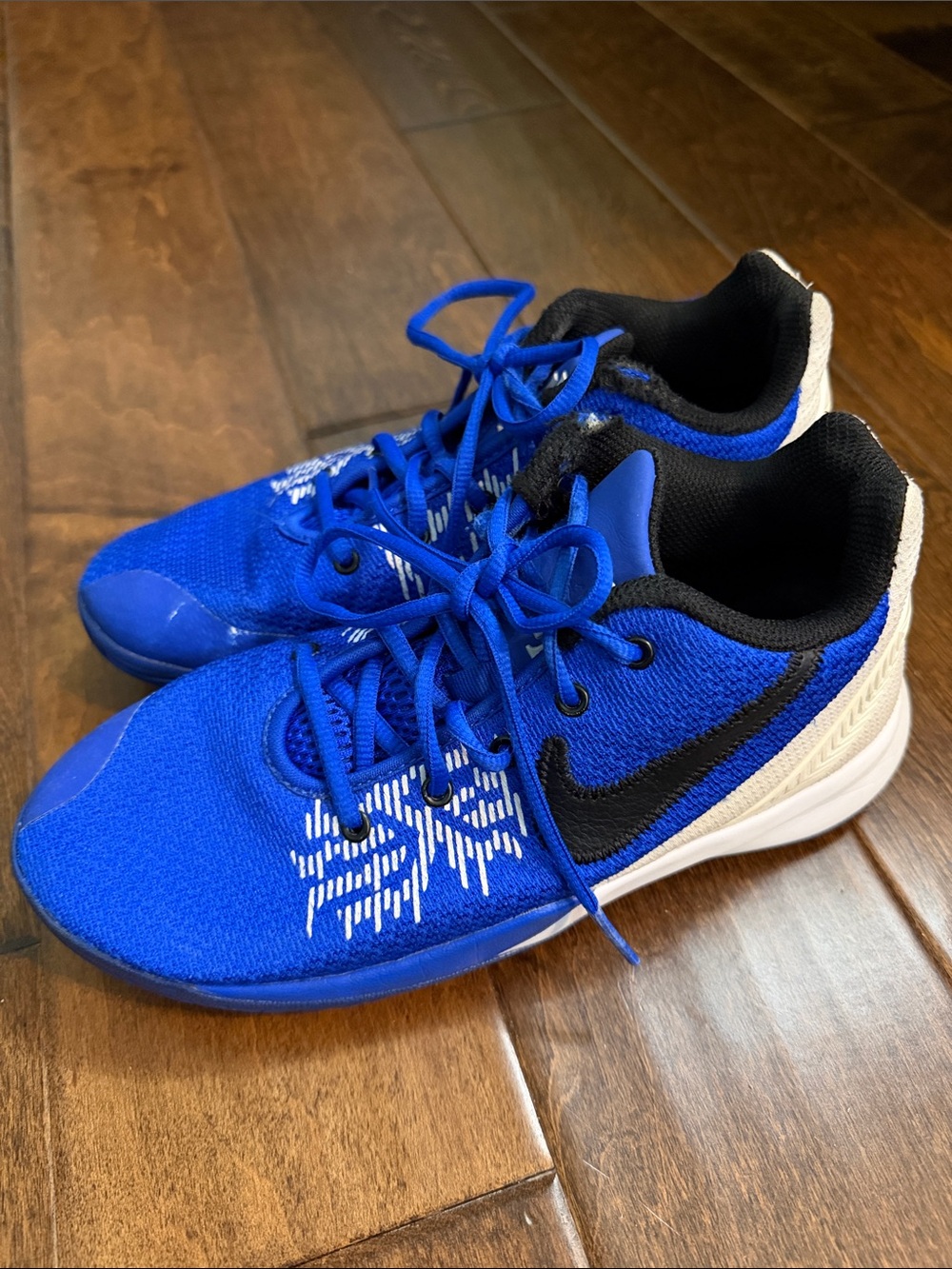 Nike Kids Blue and Black Athletic Sneakers